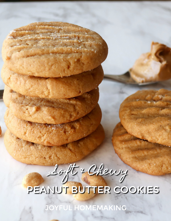 , Peanut Butter Cookies, Joyful Homemaking