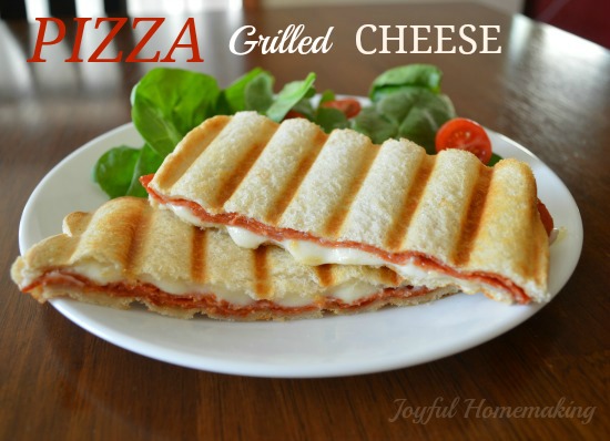 pizza grilled cheese, Pizza Grilled Cheese, Joyful Homemaking
