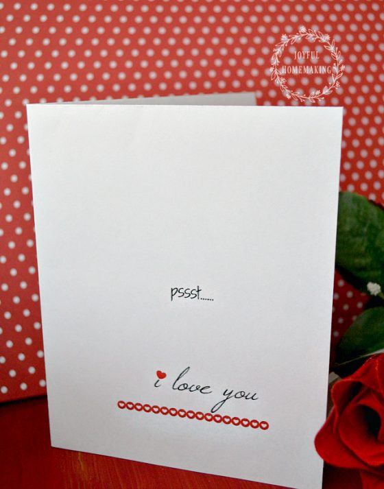 Free Printable Valentine's Day Cards - Joyful Homemaking