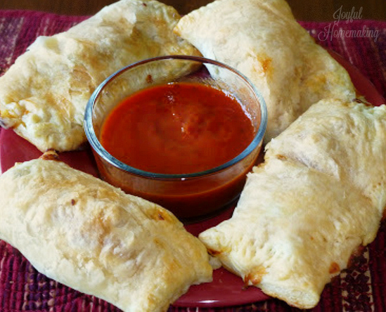 Puff Pastry Pizza Pockets