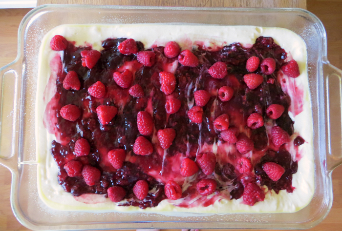 Raspberry Pie Cake, Raspberry Pie Cake, Joyful Homemaking