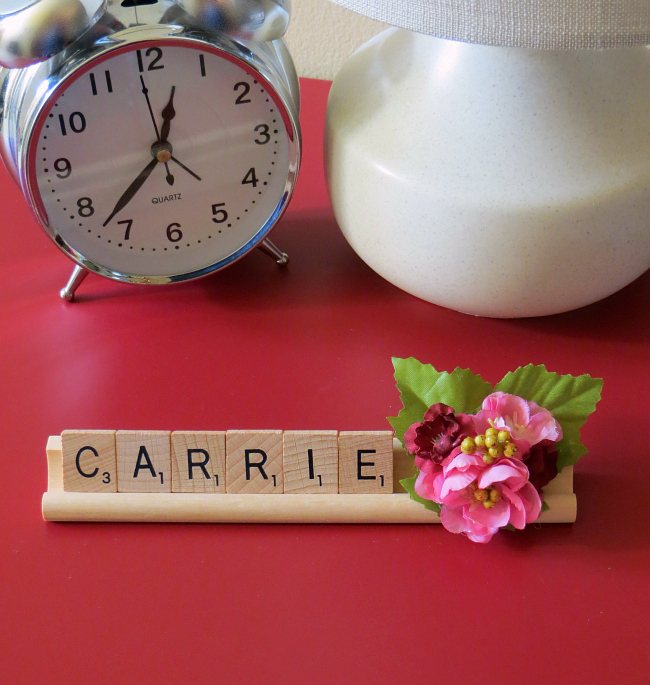 , Easy Personalized Gifts Made with Scrabble Tiles, 