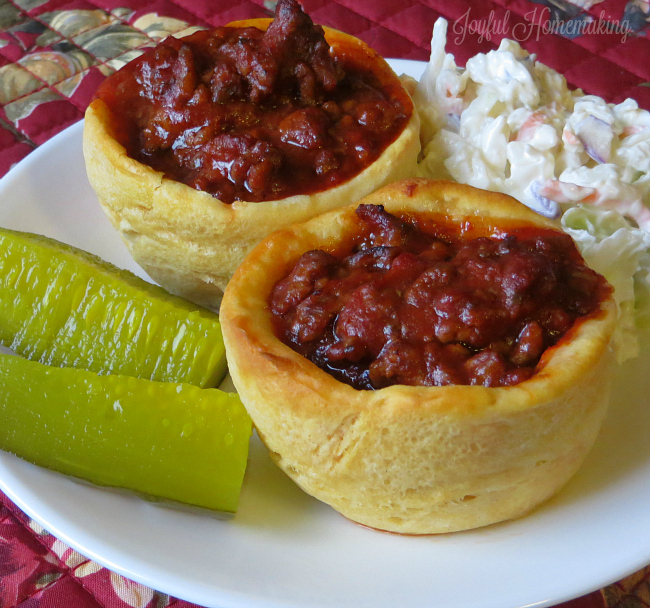 sloppy joe, Sloppy Joe Cups, Joyful Homemaking