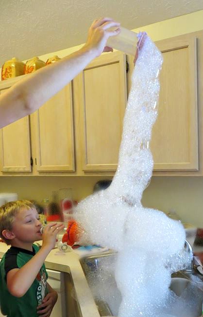 , Dish Soap Bubbles, Joyful Homemaking