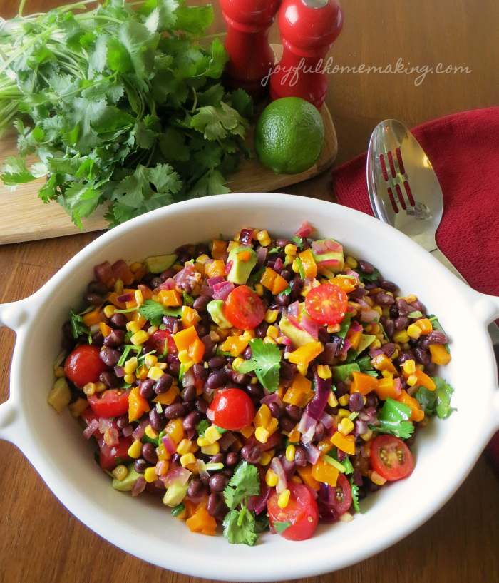 Southwestern Black Bean and Vegetable Salad
