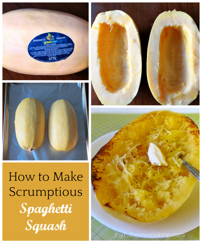 cook spaghetti squash, How to Cook Spaghetti Squash, Joyful Homemaking