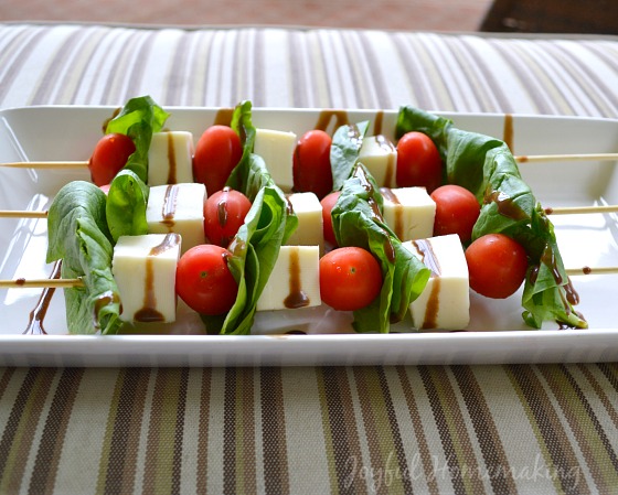 Spinach Salad on a Stick