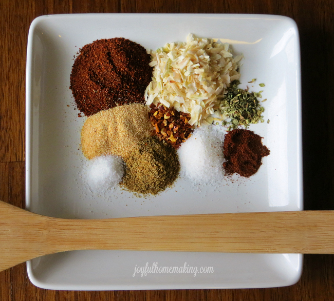 DIY Taco Seasoning, Make Your Own Taco Seasoning, Joyful Homemaking