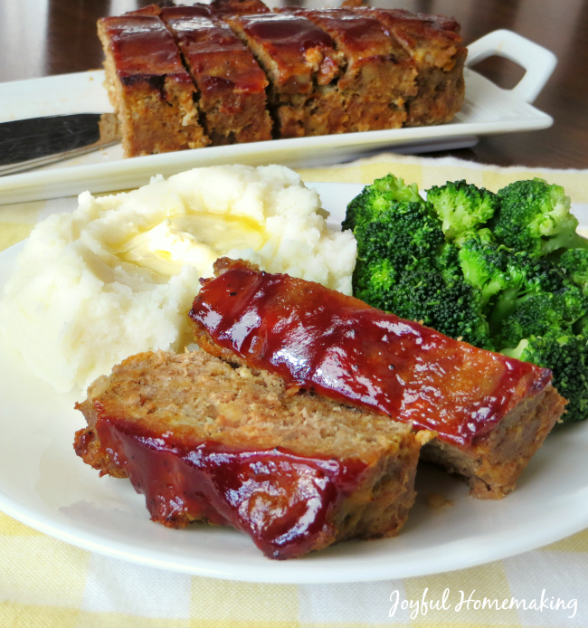 Turkey Meatloaf with BBQ Glaze - Wholesome Made Easy