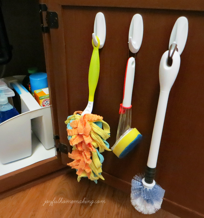 under sink organization, Under the Sink Organization, Joyful Homemaking