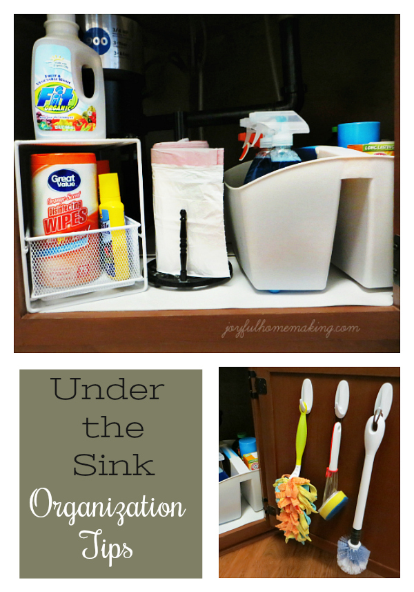under sink organization, Under the Sink Organization, Joyful Homemaking
