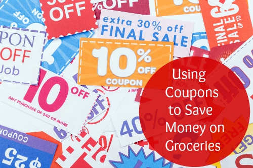save money on groceries using coupons, Using Coupons to Save Money on Groceries, Joyful Homemaking