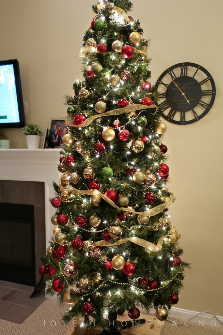 , We Wrapped Our Christmas Tree, Joyful Homemaking